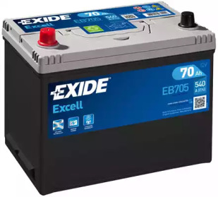 Аккумулятор EXIDE для SAAB 96 1.5 V4